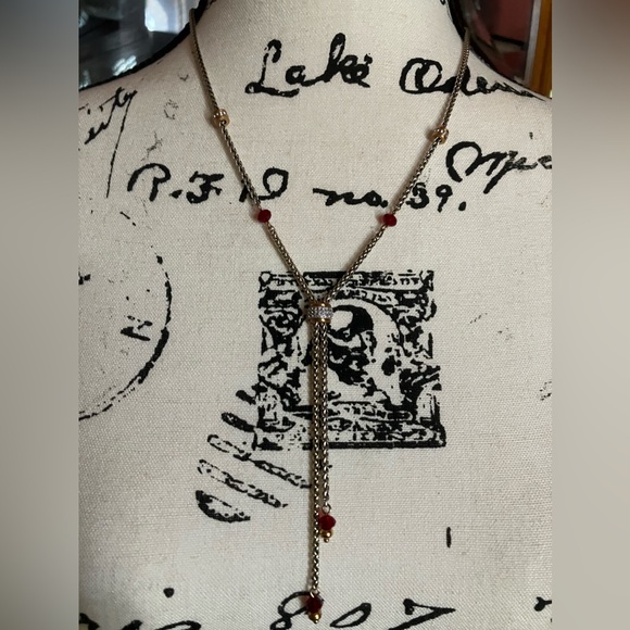 ❤️BRIGHTON Meridian two tone petite Y necklace - Picture 2 of 6